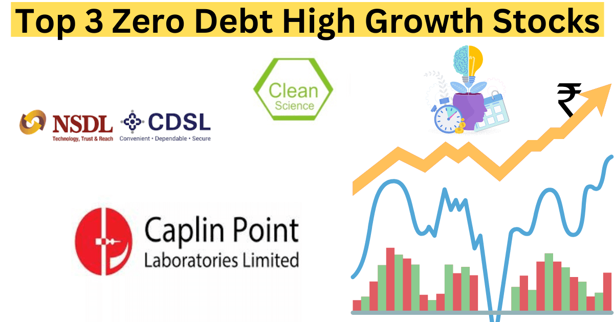 Zero Debt High Growth Stocks